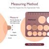 Picture of Momcozy Nipple Ruler for Flange Sizing, Soft & Flexible Silicone Measurement Tool for Breast Pump Sizing, Compatible with Momcozy, Medela, Spectra, Lansinoh, Easy to Use for Comfortable Pumping
