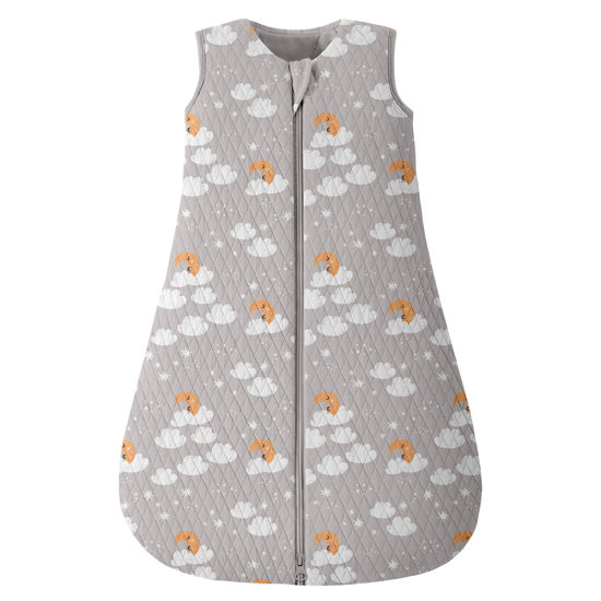Picture of Looxii Baby Wearable Blanket Sleep Sack 18-24 Months 2.5 TOG Cotton Quilted Toddler Sleeping Sack 2-Way Zipper Warm Toddler Sleep Sack for Winter