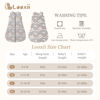 Picture of Looxii Baby Wearable Blanket Sleep Sack 18-24 Months 2.5 TOG Cotton Quilted Toddler Sleeping Sack 2-Way Zipper Warm Toddler Sleep Sack for Winter
