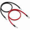 Picture of Spartan Power Battery Cable 3 Foot 4 Gauge AWG Wire Set 5/16" M8