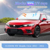 Picture of for Honda Civic 2022-2024 2025 Sun Shade Sunshade Windshield Cover, 4-Layer Front Window Shade Custom Fit Civic (Not for 2022 Sport) Sedan, LX, EX, EX-L, Touring Sun Visor 240T Shade Car Accessories