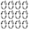 Picture of Steelsoft Heavy Duty Hose Clamp Size#20, 1-3/16 to 1-3/4 inch Adjustable Worm Gear Drive Hose Clamps Stainless Steel 304 for Fuel Injection Line, Automotive, Radiator, Garden,12 Pack