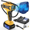 Picture of Cordless Tire Inflator Air Compressor for Dewalt 20V Max Battery: Portable Handheld Air Pump with Digital Pressure Gauge for Cars Motorcycles Bikes Sport Balls Auto