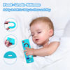 Picture of ERSIHUA 2-Pack Silicone Baby Teething Toys, TV Remote Teethers for 6-12-18 Months Infant, Fire Stick Remote Control Shape Baby Silicone Teethers, Chew Toys for Boys and Girls (New-F Black+R Blue)