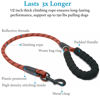 Picture of iYoShop Dual Dog Leash, Double Dog Leash, 360 Swivel No Tangle Walking Leash, Shock Absorbing Bungee for Two Dogs, Brown, Large (25-150 lbs)