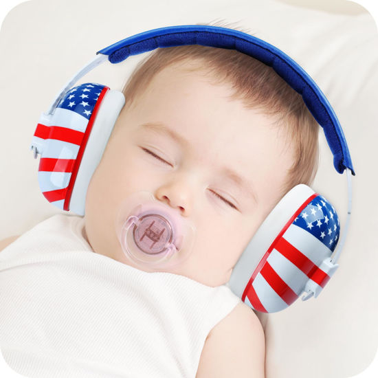 Picture of Mumba Baby Ear Protection Noise Cancelling Headphones for Babies and Toddlers Baby Earmuffs - Ages 3-24+ Months