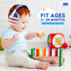 Picture of Mumba Baby Ear Protection Noise Cancelling Headphones for Babies and Toddlers Baby Earmuffs - Ages 3-24+ Months
