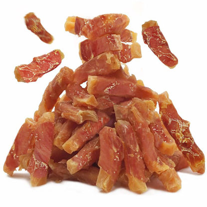 Picture of MON2SUN Dog Treats Rawhide Free Chicken Wrapped Sweet Potato Snacks, Gluten & Grain Free, Treats for Puppy and Small Dogs, (Chicken, 1.56 Pound-Pack of 1)