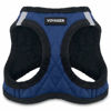 Picture of Voyager Step-In Plush Dog Harness - Soft Plush, Step In Vest Harness for Small and Medium Dogs by Best Pet Supplies - Harness (Royal Blue Faux Leather), XL (Chest: 20.5 - 23")