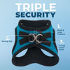 Picture of Voyager Step-In Plush Dog Harness - Soft Plush, Step In Vest Harness for Small and Medium Dogs by Best Pet Supplies - Harness (Turquoise Plush), XS (Chest: 13 - 14.5")
