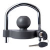 Picture of METOWARE Trailer Coupler Lock Universal Adjustable Heavy-Duty Steel Trailer Hitch Lock, Anti Theft Trailer Ball Lock Towing Lock for Towing Caravan Trailer Security Fits 1-7/8",2”, 2-5/16" Coupler