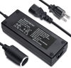 Picture of Suacopzar 10ft AC Converter to 12 Volt 10A Car Power Adapter, Type B 3 Pin Cigarette Lighter Socket Power Supply, AC 110V-220V to DC 120W Switching Converter for Air Compressor Car Refrigerator Vacuum