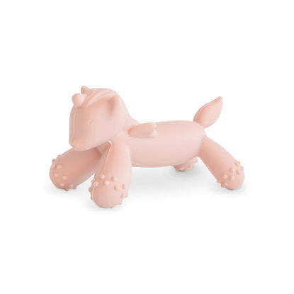 Picture of mushie Silicone Baby Teether Toy | Unicorn Figurine Teether