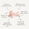 Picture of mushie Silicone Baby Teether Toy | Unicorn Figurine Teether