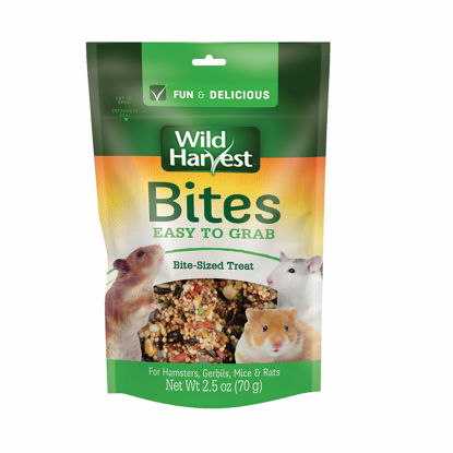 Picture of Wild Harvest Food and Unique Edible Treats for Guinea Pigs, Hamsters, Gerbils, and Adult Rabbits 2.5 Ounce (Pack of 1)
