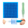 Picture of 100-Pack of Premium Nasal Aspirator Hygiene Filters, Replacement for NoseFrida Nasal Aspirator Filters, BPA, Phthalate & Latex-Free with Nose Cleaning Tweezer