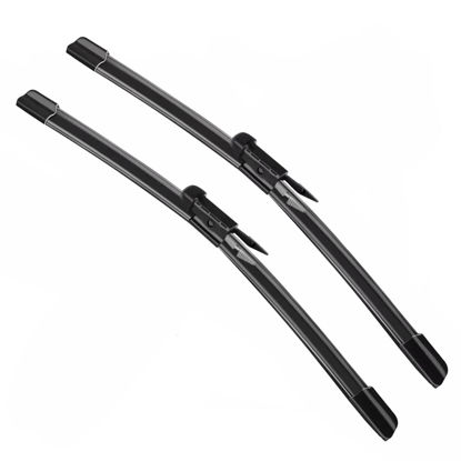 Picture of GoKoHe Pair 26" + 22" Original Equipment Replacement Windshield Wiper Blades For Ford Explorer 2011-2019 Toyota Sequoia 2008-2018 Front Windscreen Wiper
