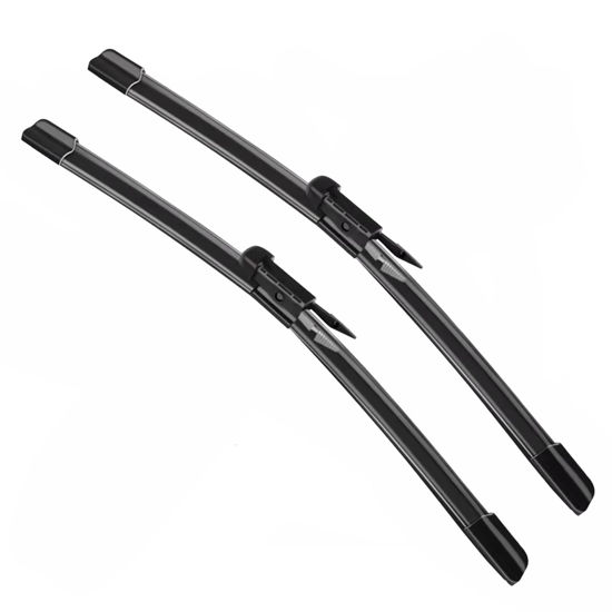 Picture of GoKoHe Pair 26" + 22" Original Equipment Replacement Windshield Wiper Blades For Ford Explorer 2011-2019 Toyota Sequoia 2008-2018 Front Windscreen Wiper