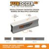 Picture of FurDozer X3 PRO Pet Hair Remover & Auto Detailing Tool - Cat & Dog Hair Remover for Carpet, Car Interior, Couch, Bedding, & Furniture - Reusable Pet Hair Removal Tool for Fur & Lint, 5" (Grey, 2-Pack)