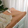 Picture of lulumoon Baby Changing Pad Cover: Muslin Diaper Changing Table Pad Cover - Changing Pad Sheets for Girls Boys