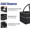 Picture of Runsabay Baby Co. Diaper Caddy, Black, 36 x 22 x 18cm, Car Organizer for Diapers and Wipes, Changing Table Baby Diaper Storage, Gift for Newborns