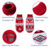 Picture of Vehomy Dog Christmas Sweaters Pet Winter Knitwear Xmas Clothes Classic Warm Coats Reindeer Snowflake Argyle Sweater for Kitty Puppy Cat-S