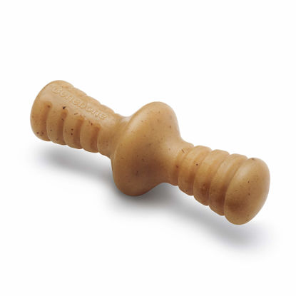 Picture of Benebone Zaggler Rolling Dog Chew Toy for Aggressive Chewers, Real Chicken, Made in USA, Small