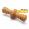 Picture of Benebone Zaggler Rolling Dog Chew Toy for Aggressive Chewers, Real Chicken, Made in USA, Small