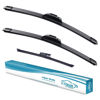 Picture of VTOGOI Wiper Blades With Rear Wiper Blades Set For Hyundai Veloster 2012-2017,Automotive Replacement Windshield Wiper Blades, That Meet OEM Quality Easy DIY Install 26"+18"+9"(Set of 3)