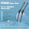 Picture of VTOGOI Wiper Blades With Rear Wiper Blades Set For 2017-2022 Kia Niro,Automotive Replacement Windshield Wiper Blades, That Meet OEM Quality Easy DIY Install 26"+16"+12" (Set of 3)