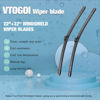 Picture of VTOGOI Wiper Blades With Rear Wiper Blades Set For 2017-2021 Mercedes-Benz GLC250 GLC350,Automotive Replacement Windshield Wiper Blades, That Meet OEM Quality Easy DIY Install 22"+22"+12" (Set of 3)