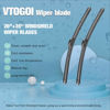 Picture of VTOGOI Wiper Blades With Rear Wiper Blades Set For Volkswagen Touareg 2011-2017,Automotive Replacement Windshield Wiper Blades, That Meet OEM Quality Easy DIY Install 26 "+26"+14"(Set of 3)