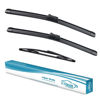 Picture of VTOGOI Wiper Blades With Rear Wiper Blades Set For Volvo XC60 2012-2017,Automotive Replacement Windshield Wiper Blades, That Meet OEM Quality Easy DIY Install 26"+20"+14"(Set of 3)