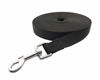 Picture of Nylon Training Dog Leash for Small Medium Large Dogs, 15ft 20ft 30ft 50ft Long Leash Dog/Puppy Lead for Obedience Recall Training, Camping (30ft, Black)