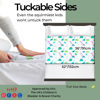 Picture of Hygge Sheets® Potty Training Pee Pads for Kids, Toddlers - 100% Waterproof, Non Slip Bed Wetting Pad for Full Size Beds - Washable, Reusable Mattress & Sheet Protector - Dinosaur