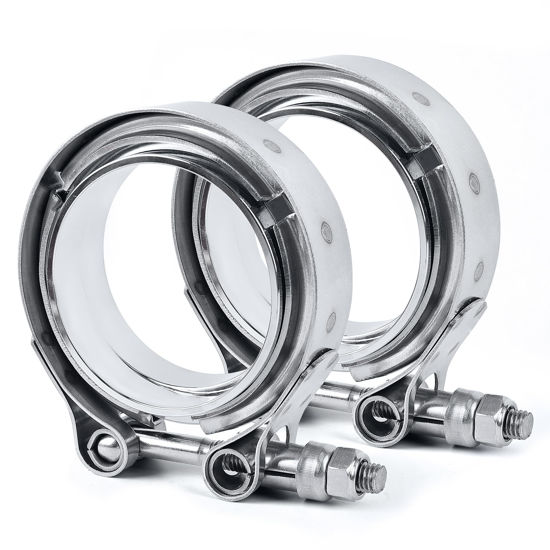 Picture of EVIL ENERGY 2.0 Inch V Band Clamp with Flange Male Female Stainless Steel