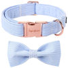 Picture of Unique Style Paws Pet Soft &Comfy Bowtie Dog Collar and Cat Collar Pet Gift for Dogs and Cats 6 Size and 7 Patterns