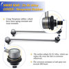 Picture of K750043 Zinc-Nickel Alloy Front Stabilizer Sway Bar Links for 06-18 Toyota Rav4 Prius Plug-In Prius v Corolla iM/Lexus Ct200h Hs250h Nx200t Nx300h/ Scion im tc xb