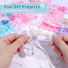 Picture of Pacifiers for Baby Shower Game, 36PCS Plastic Pacifiers for Baby Shower Decoration DIY, Large Size Baby Shower Pacifiers, Gender Reveal Party Table Scatter/Hunt Baby Shower Game Props(Clear, 2.75 in)