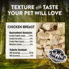 Picture of Northwest Naturals Raw Rewards Freeze-Dried Chicken Breast Treats for Dogs and Cats - Bite-Sized Pieces - Healthy, 1 Ingredient, Human Grade Pet Food, Natural - 10 Oz (Pack of 2)