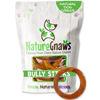 Picture of Nature Gnaws Bully Stick Rings for Dogs (5 Count) - Long Lasting for Aggressive Chewers - Natural Beef Dog Chew Bones - Rawhide Free