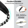 Picture of EBXYA XLR Cable 50ft 2 Packs, Braided XLR Male to Female Balanced Microphone Cable, Gold Plated 3-Pin XLR Mic Cable, XLR Speaker Cable for Mixer, Amplifiers, Record