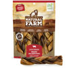 Picture of Natural Farm Braided Collagen Chews for Dogs (6 Inch, 10 Pack), Collagen Sticks, Natural Dog Chews, Long Lasting, for Small, Medium and Large Dogs, Odor-Free, Rawhide Alternative