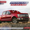 Picture of Autoamerics 1-Piece Windshield Sun Shade - Metallic Red Foldable Car Front Window Sunshade for Most Cars SUV Truck - Heat Blocker Visor Protector Blocks Max UV Rays and Keeps Your Vehicle Cool X-Large