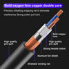 Picture of Czgor DMX Cable 6.5 ft, 10 Pack Flexible 3 Pin XLR Male to Female Cable Wire for Stage Lighting Signal XLR Connection Stage Light Wire for Par Light Moving Head Spotlight Input & Output