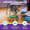 Picture of Outward Hound by Nina Ottosson Tower of Treats Level 4 Expert Dog Treat Puzzle for Enrichment, Orange