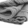 Picture of XMWEALTHY Newborn Baby Wrap Swaddle Blanket Knit Sleeping Bag Receiving Blankets Stroller Wrap for Baby(Dark Gray) (0-6 Month)