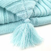 Picture of XMWEALTHY Newborn Baby Wrap Swaddle Blanket Knit Sleeping Bag Receiving Blankets Stroller Wrap for Baby(Sky Blue) (0-6 Month)