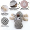 Picture of Sedioso Dog Toy, Large Dog Squeaky Toys, Stuffed Animal Dog Plush Toy for Puppy, Small, Middle, Large Dogs (Donkey(Grey))