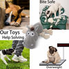 Picture of Sedioso Dog Toy, Large Dog Squeaky Toys, Stuffed Animal Dog Plush Toy for Puppy, Small, Middle, Large Dogs (Donkey(Grey))
